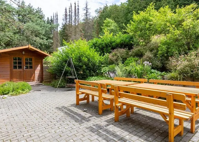 度假居 Zum Rothaarsteig Selbstversorgerhaus *