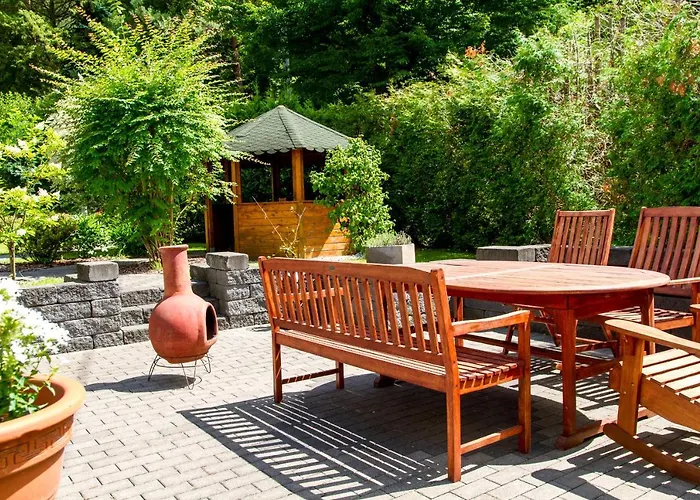 度假居 Zum Rothaarsteig Selbstversorgerhaus 内托芬